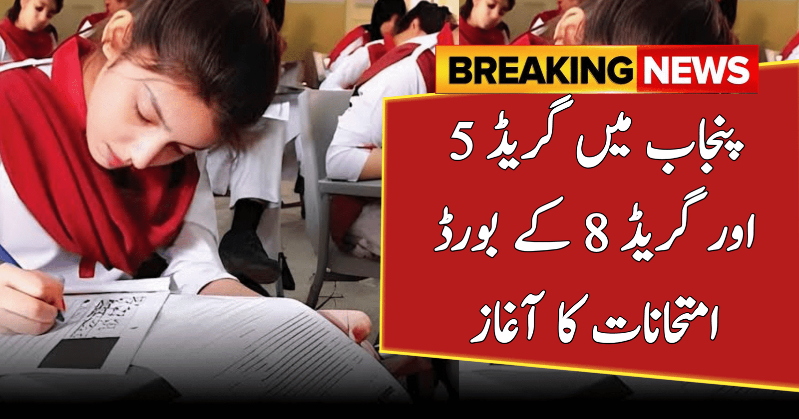 Board Exams for Grade 5 & Grade 8