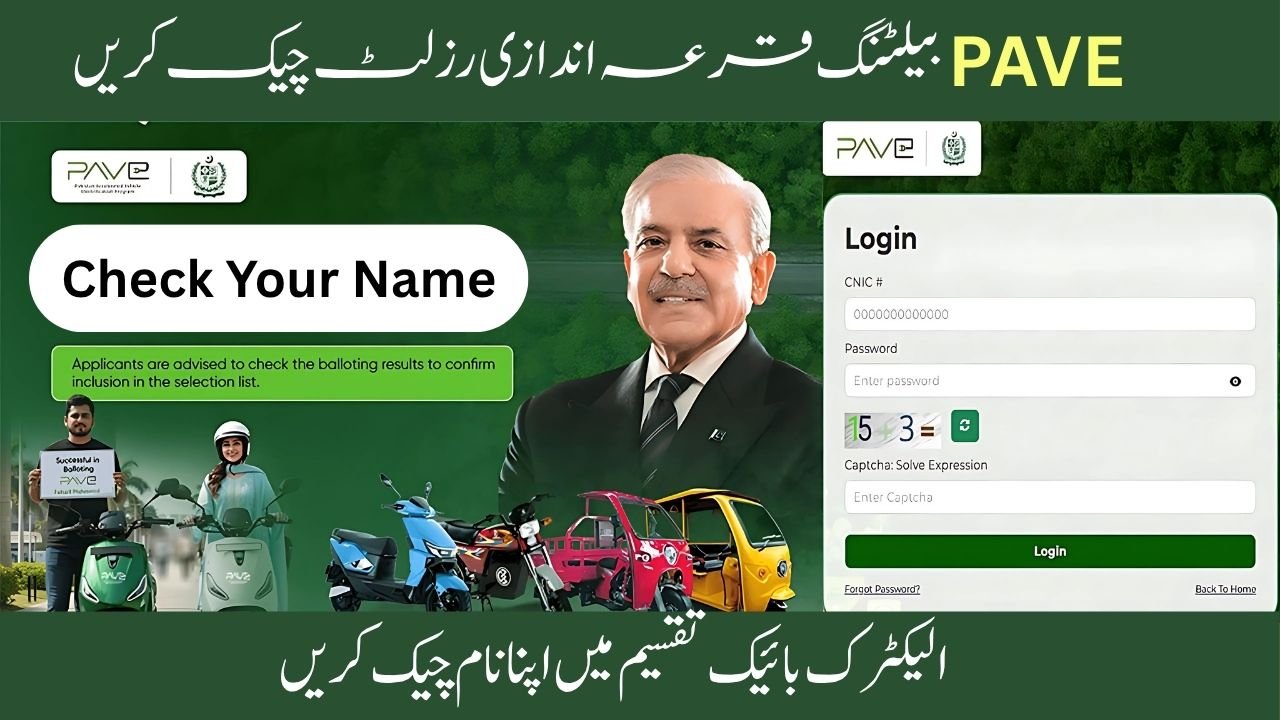 PAVE Balloting Result