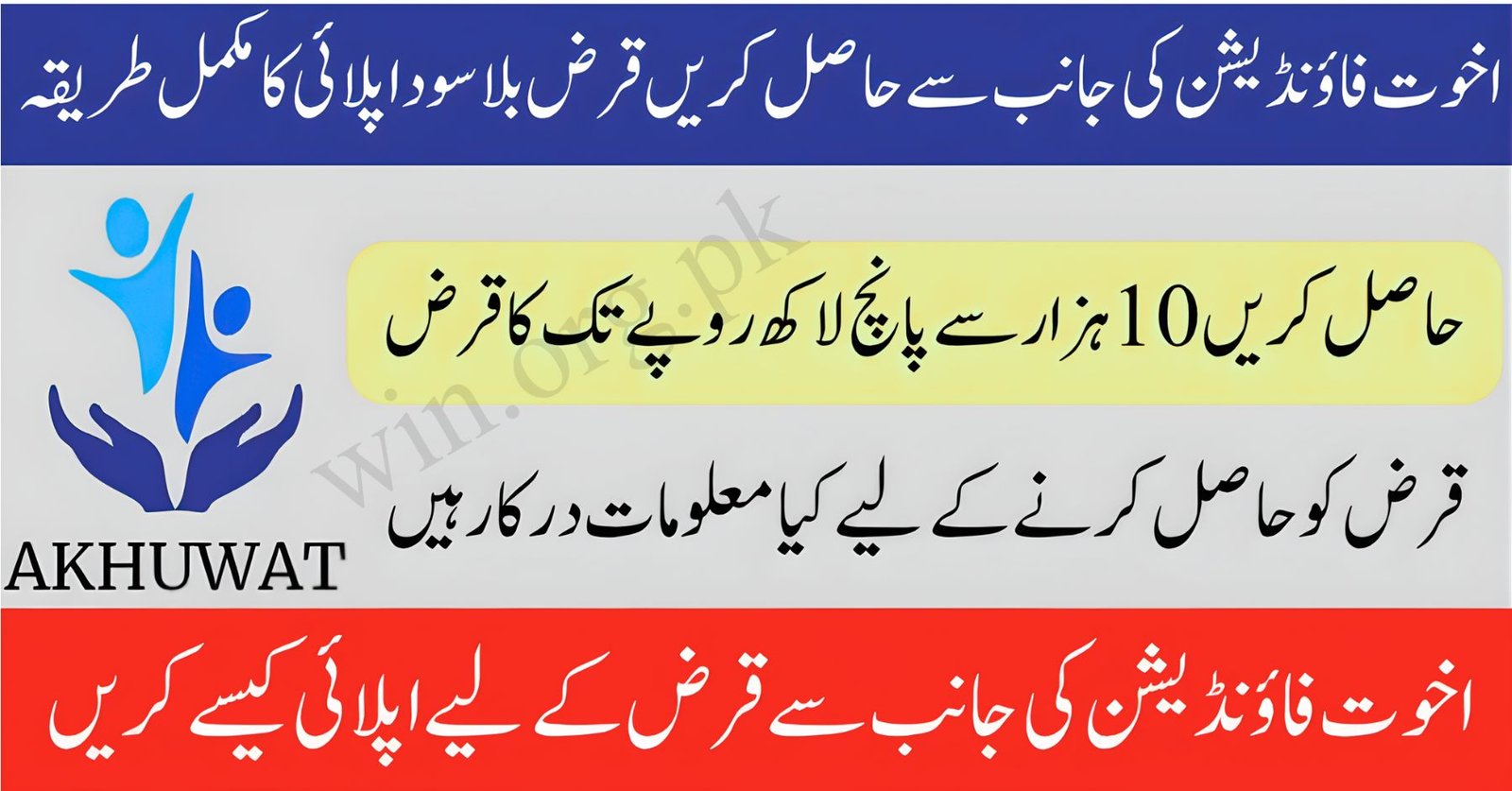 Akhuwat Foundation Loan