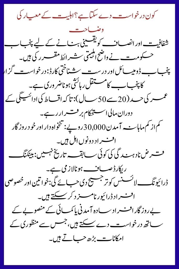 CM Punjab Meri Gari Scheme Offers Low Markup Cars for Families & Youth